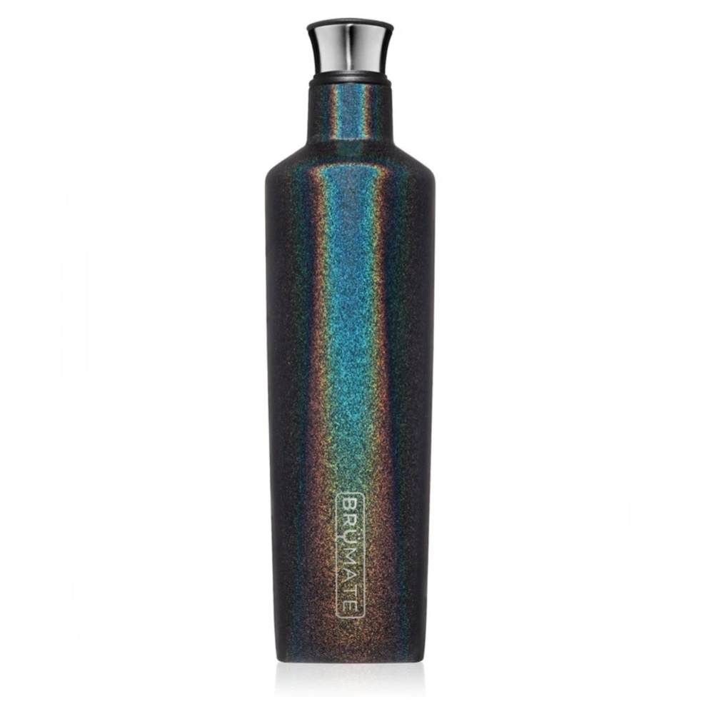 BrüMate FIFTH 25oz Liquor Canteen - Glitter Charcoal